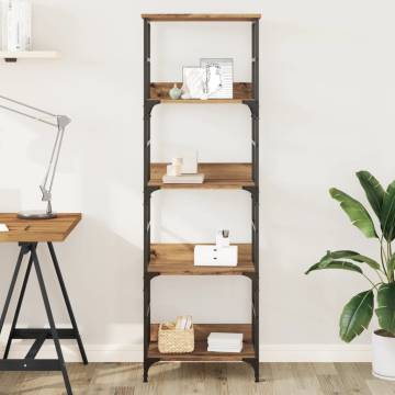 Bookshelf Artisan Oak | Stylish Engineered Wood Storage