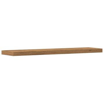 Artisan Oak Wall Shelves - Set of 4 | HipoMarket