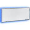 LED Bathroom Mirror Grey Sonoma - 100x8.5x37 cm