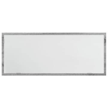 LED Bathroom Mirror Grey Sonoma - 100x8.5x37 cm