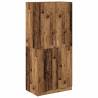 Stylish Old Wood Wardrobe 90x52x200 cm - HipoMarket