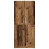 Stylish Old Wood Wardrobe 90x52x200 cm - HipoMarket