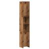 Bathroom Cabinet Old Wood 30x30x183.5 cm | Stylish Storage