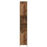 Bathroom Cabinet Old Wood 30x30x183.5 cm | Stylish Storage