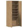 Shoe Cabinet Artisan Oak - Durable Engineered Wood Storage