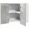  Hanging Corner Cabinet Concrete Grey 57x57x60 cm Engineered Wood Colour concrete grey Quantity in Package 1 Model hanging corner cabinet Number of 