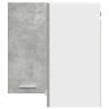 Hanging Corner Cabinet Concrete Grey 57x57x60 cm | HipoMarket