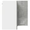 Hanging Corner Cabinet Concrete Grey 57x57x60 cm | HipoMarket