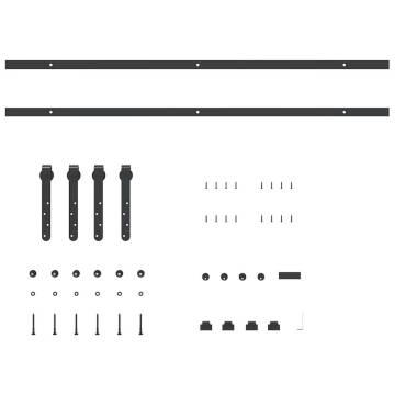 Sliding Cabinet Door Kit 213 cm - Durable & Smooth Operation