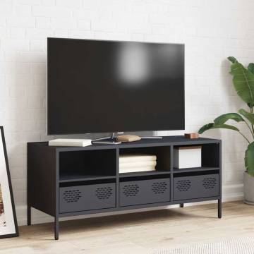 Stylish Anthracite TV Cabinet - 101.5x39x43.5 cm