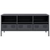 Stylish Anthracite TV Cabinet - 101.5x39x43.5 cm