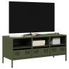  TV Cabinet Olive Green 101.5x39x43.5 cm Cold-rolled Steel Colour olive green Quantity in Package 1 Width 101.5 cm 