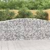 Arched Gabion Baskets 10 pcs 400x50x100/120 cm Galvanised Iron Size 400 x 50 x 100/120 cm Quantity in Package 10 