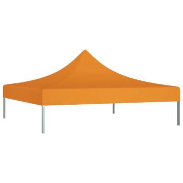 Orange Party Tent Roof 2x2m - Durable & UV Resistant