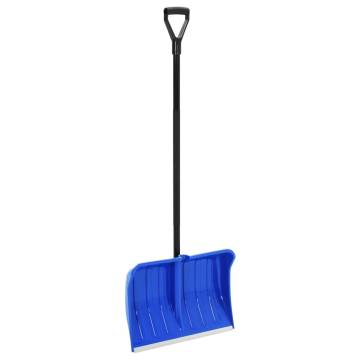 Snow Shovel Blue 147 cm Metal - Efficient Snow Removal Tool