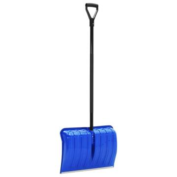 Snow Shovel Blue 147 cm Metal - Efficient Snow Removal Tool