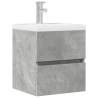  Sink Cabinet Concrete Grey 41x38.5x45 cm Engineered Wood Colour concrete grey Size 41 x 38.5 x 45 cm Number of 1 Number of Pieces 