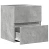 Sink Cabinet Concrete Grey - Stylish Storage for Bathrooms