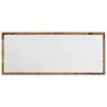 LED Bathroom Mirror in Old Wood - 100x8.5x37 cm | HipoMarket