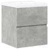 2 Piece Bathroom Furniture Set - Concrete Grey | HipoMarket UK