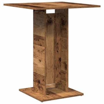 Bistro Table Old Wood 60x60x75 cm - Stylish & Durable