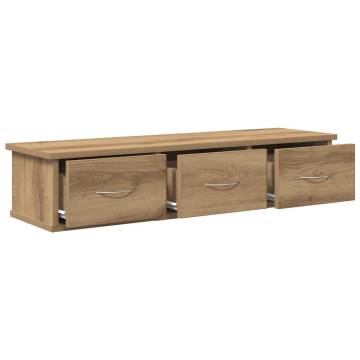 Wall Cabinet Artisian Oak - Stylish & Practical Storage Solution