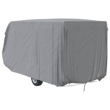 Caravan Cover Grey 610x250x220 cm - All-Weather Protection