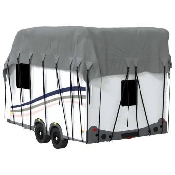 Caravan Roof Cover Grey 600x300 cm - All-Weather Protection