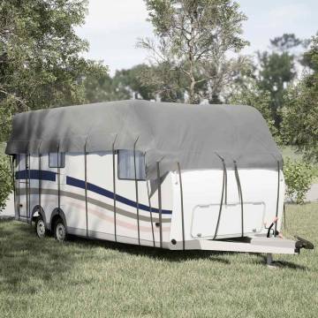 Caravan Roof Cover Grey 800x300 cm - All-Weather Protection