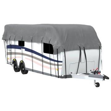 Caravan Roof Cover Grey 800x300 cm - All-Weather Protection