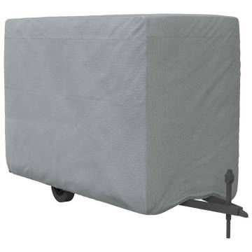 Horse Trailer Cover Grey | 396x178x250 cm Non-woven Fabric