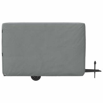 Horse Trailer Cover Grey | 396x178x250 cm Non-woven Fabric