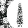  Artificial Slim Christmas Tree with Flocked Snow 240 cm PVC&PE Size 240 cm Quantity in Package 1 Model without led Number of Branch Tips 