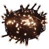 180 cm Flocked Artificial Christmas Tree with 300 LEDs