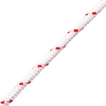 Durable 10m Pull Starter Cord - White & Red Ø5mm Nylon