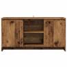 Stylish TV Cabinet in Old Wood | Space-Saving Design