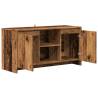 Stylish TV Cabinet in Old Wood | Space-Saving Design