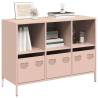  Sideboard Pink 101.5x39x73.5 cm Cold-rolled Steel Colour pink Quantity in Package 1 Width 101.5 cm 