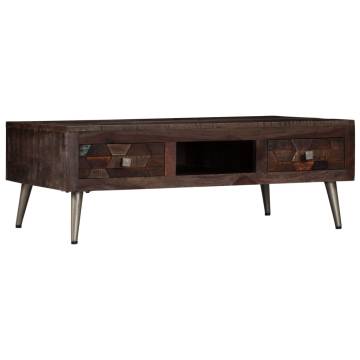 Solid Reclaimed Wood Coffee Table - Unique & Stylish | Hipo Market