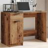 Old Wood Desk - 100x50 cm Engineered Wood | HipoMarket UK