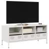  TV Cabinet White 101.5x39x43.5 cm Cold-rolled Steel Colour white Quantity in Package 1 Width 101.5 cm 