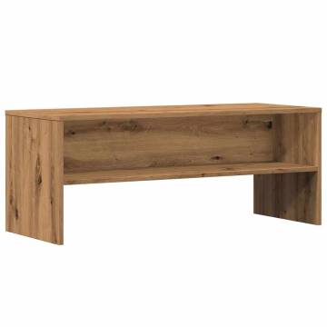 Artisan Oak TV Cabinet - 100x40x40 cm | Durable & Stylish