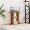 Aquarium Stand Old Wood 60x30x60 cm - Durable and Stylish