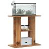 Aquarium Stand Old Wood 60x30x60 cm - Durable and Stylish