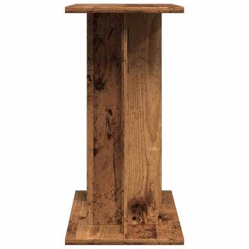 Aquarium Stand Old Wood 60x30x60 cm - Durable and Stylish