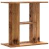 Aquarium Stand Old Wood 60x30x60 cm - Durable and Stylish