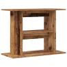 Aquarium Stand Old Wood - Stylish & Durable | Hipomarket UK