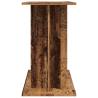 Aquarium Stand Old Wood - Stylish & Durable | Hipomarket UK