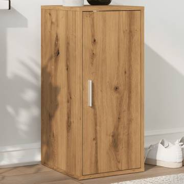 Shoe Cabinet Artisan Oak - Durable & Stylish Storage Solution