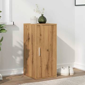 Shoe Cabinet Artisan Oak - Durable & Stylish Storage Solution